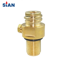 SiAN Soda Cylindre Pin Valve Laiton Cylindre Valve Haute Pression CO2 Soda Maker Valve