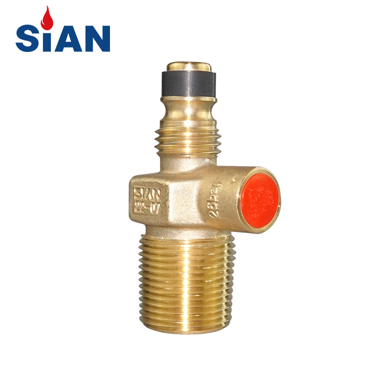 SIAN D16 LPG Mini Jumbo Gas Cylindre Valves 3/4 '' - 14 ngt Vanne de réservoir de commande de cuisson au propane Propane